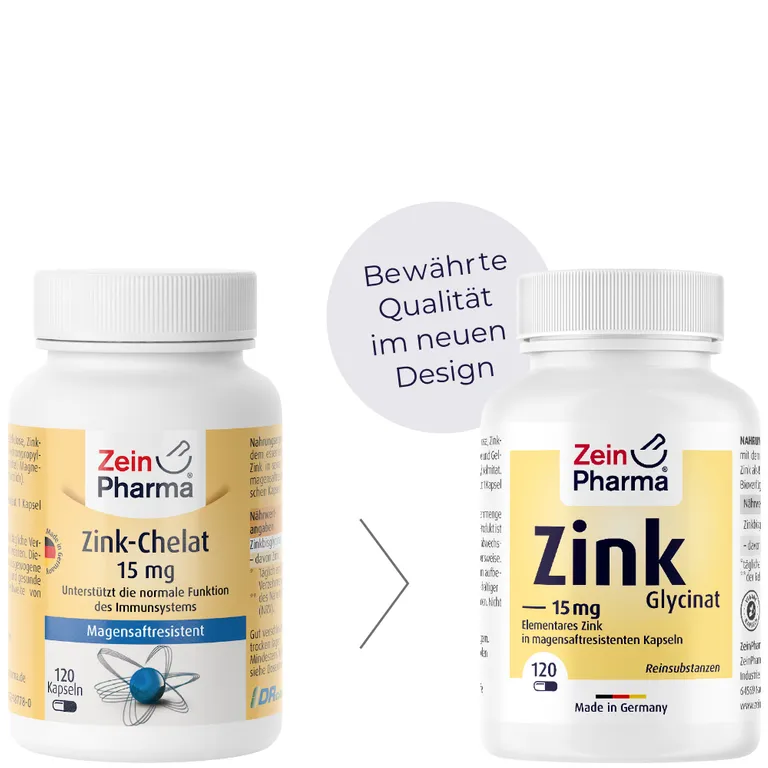 Shopapotheke ZeinPharma® Zink Kapseln Chelat 15 Mg