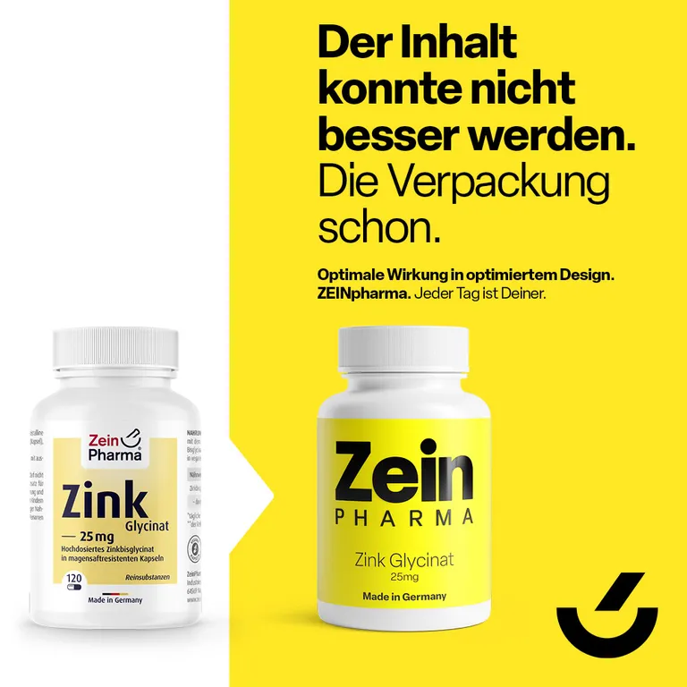 Shopapotheke ZeinPharma® Zink Kapseln Chelat 25 Mg