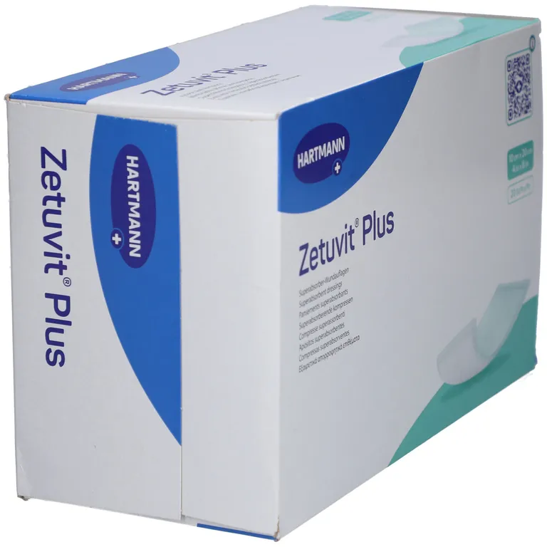 Shopapotheke Zetuvit Plus Extrastarke Saugkompressen Steril 10x20 Cm