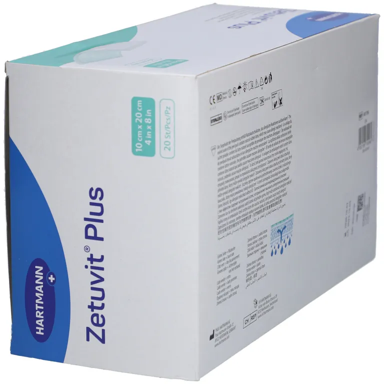 Shopapotheke Zetuvit Plus Extrastarke Saugkompressen Steril 10x20 Cm