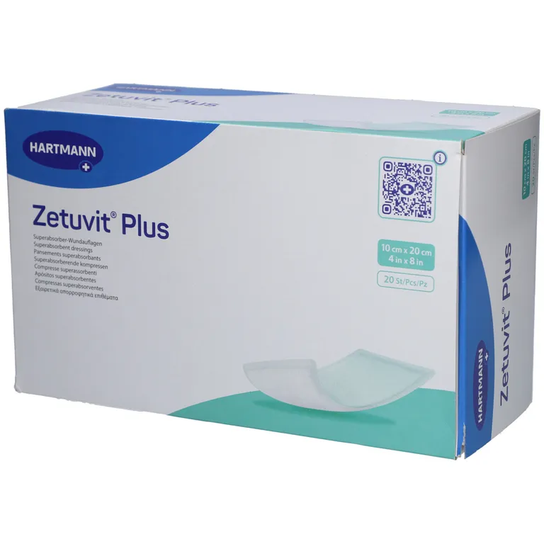 shopapotheke Zetuvit Plus extrastarke Saugkompressen steril 10x20 cm
