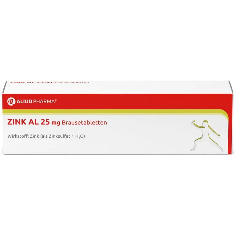 Shopapotheke Zink AL 25 Mg Brausetabletten Bei Zinkmangelzuständen