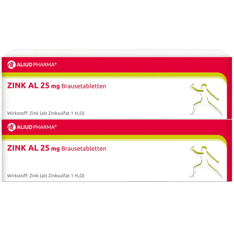 shopapotheke Zink AL 25 mg Brausetabletten bei Zinkmangelzuständen