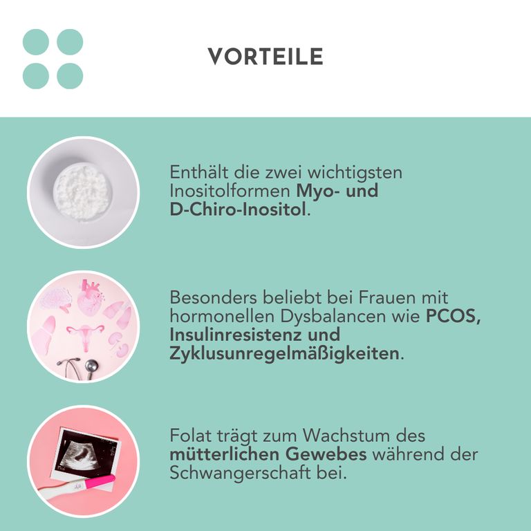 Shopapotheke ZYKLOSITOL Pulver - Inositolmischung - 30 Tage