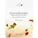 Eccoverde 100% Pure Ginseng Royal Jelly Brightening Hydrogel Mask 1 Stück (60 G)