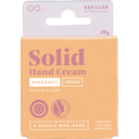 eccoverde 4 PEOPLE WHO CARE Feste Handcreme Bergamotte Nachfüller (30 g)