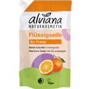 eccoverde alviana Naturkosmetik Flüssigseife Bio-Orange Nachfüllbeutel 500 ml