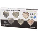 eccoverde Bademeisterei Bio Sprudelbadeherzen 6er Set