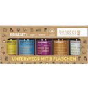 eccoverde benecos benecosBIO "Unterwegs mit 5 Flaschen" Reise-Set