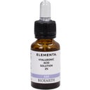 eccoverde BIOEARTH ELEMENTA AGE Hyaluronsäure Lösung 2% 30 ml