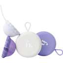 eccoverde bodyotics Comfydisc Menstruationsscheiben mit Rückholstring Lila (2 Stk)