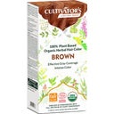 eccoverde CULTIVATOR'S Organic Herbal Hair Color Brown 100 g