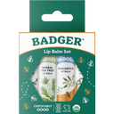 eccoverde Badger Balm Classic Lipstick Set Green