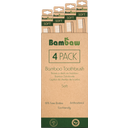 eccoverde Bambaw Bambuszahnbürste Weich 4 Stk