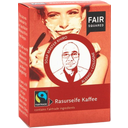 eccoverde FAIR SQUARED Shaving Soap Coffee 80 g