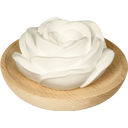 eccoverde farfalla Duftstein Rose mit Holzteller