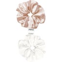 eccoverde GLOV Scrunchies 2 Pack S Champagne/White