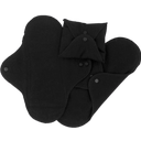 eccoverde Imse Binden Regular Schwarz (3 Stk)