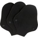 eccoverde Imse Slipeinlagen Tanga Schwarz (3 Stk)