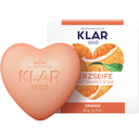 eccoverde KLAR Herzseife Orange 65 g