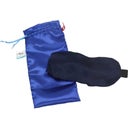 eccoverde Miss TRUCCO Schlafmaske aus Seide Blau