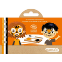 eccoverde namaki Tiger & Fox Face Painting Kit