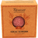 eccoverde Rosenrot Konjac Schwamm Rote Tonerde