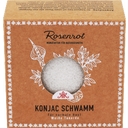 eccoverde Rosenrot Konjac Schwamm Weiße Tonerde
