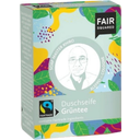 eccoverde FAIR SQUARED Fairtrade Jubiläums Duschseife Grüntee 80 g