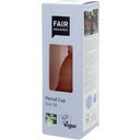 eccoverde FAIR SQUARED Period Cup Size M Naturfarbe