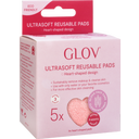 eccoverde GLOV Heart Shaped Ultrasoft Reusable Pads 5 Stk