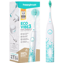 eccoverde happybrush ECO VIBE 3 Schallzahnbürste Weiß-Mint
