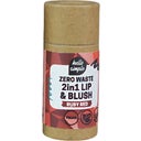 eccoverde hello simple Zero Waste 2 in 1 Lip Balm & Blush Ruby Red 5 g