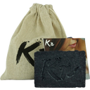 eccoverde Karbonoir Handgemachte Seife mit Aktivkohle & Kokosöl 100 g