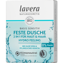 eccoverde lavera Basis Sensitiv 2in1 Feste Dusche Haut & Haar 50 g