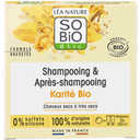 eccoverde LÉA NATURE SO BiO étic 2in1 Festes Shampoo & Spülung Sheabutter 65 g
