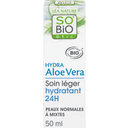 eccoverde LÉA NATURE SO BiO étic Aloe Vera Leichte 24h Feuchtigkeitscreme 50 ml