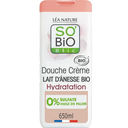 eccoverde LÉA NATURE SO BiO étic Cremedusche mit Eselsmilch 650 ml