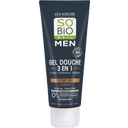 eccoverde LÉA NATURE SO BiO étic MEN 3in1 Reinigung Körper Haare & Gesicht Zeder (200 ml)