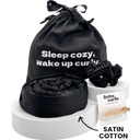 eccoverde lotta curls Lockenband Satin Cotton Set Black