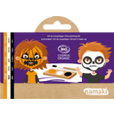eccoverde namaki Pumpkin & Skeleton Face Painting Kit