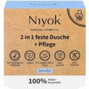 eccoverde Niyok 2in1 feste Dusche+Pflege Sensitiv 80 g