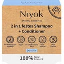 eccoverde Niyok 2in1 festes Shampoo+Conditioner Sensitiv 80 g