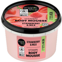 eccoverde Organic Shop Vitamin Body Mousse Strawberry & Milk 250 ml