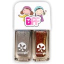 eccoverde Suncoatgirl BFF Duo Nail Polish Set Glitter Dust