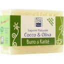 eccoverde TEA Natura Kokos-Olivenseife mit Sheabutter 100 g