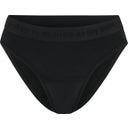 eccoverde The Female Company Periodenunterwäsche - Slip Cotton Basic Black Extra Strong 38