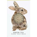 eccoverde The Konjac Sponge Company Konjac Mini Pore Refiner Woodland Rabbit with Green Tea