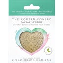 eccoverde The Konjac Sponge Company Premium Facial Puff with Green Tea Herz
