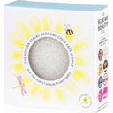 eccoverde The Konjac Sponge Company Slim Round White Pure Baby Sponge